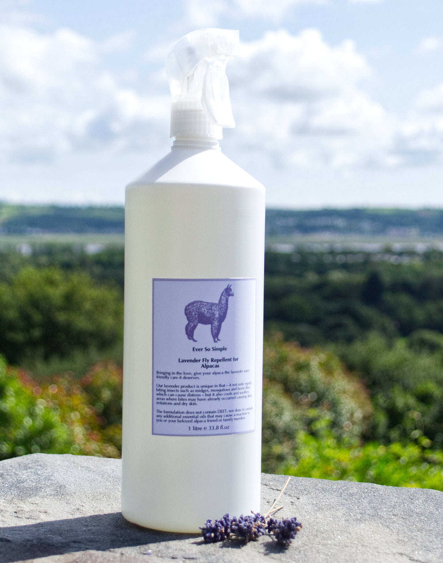 Ever So Simple Lavender Fly Repellent for Alpacas