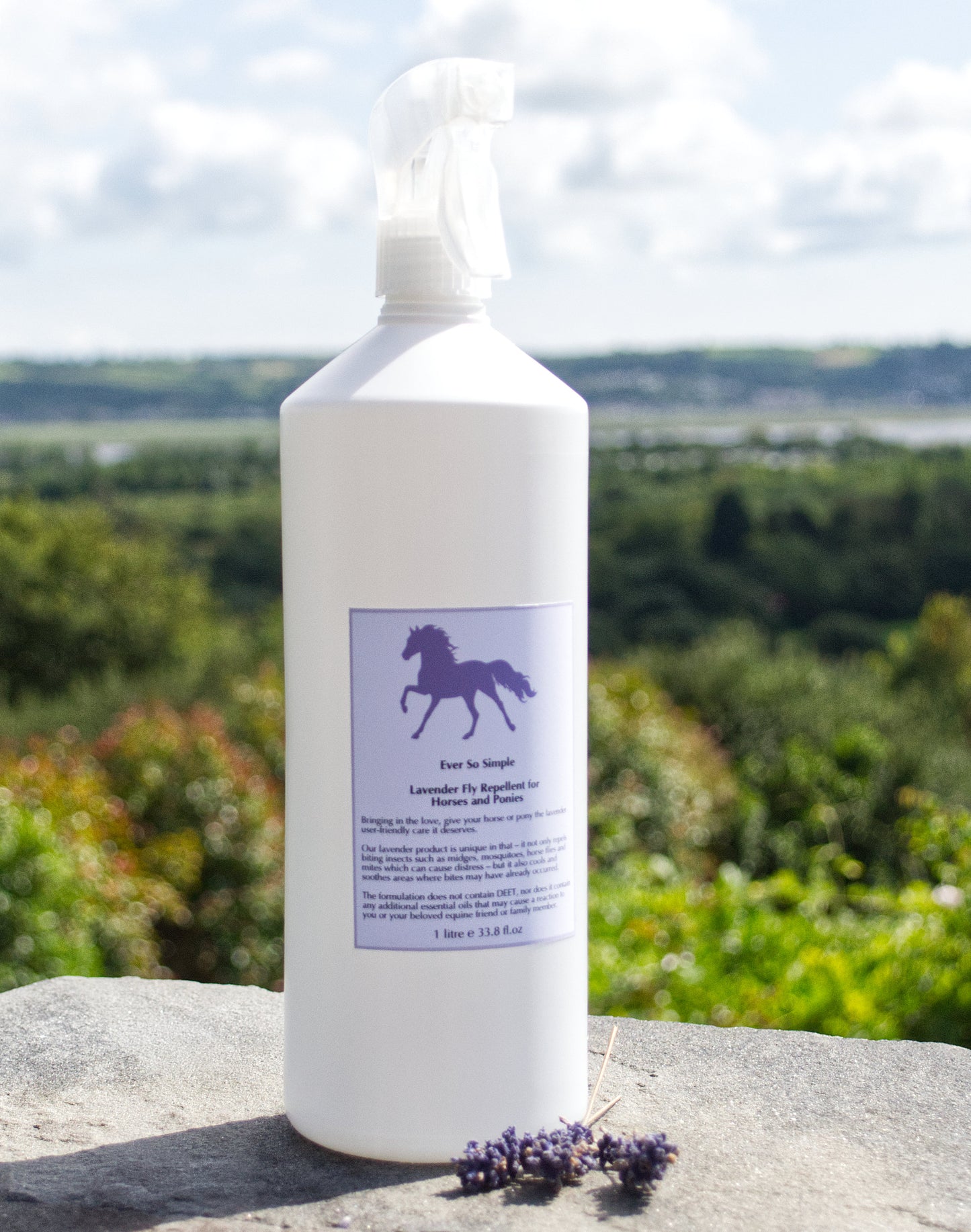 Ever So Simple Lavender Fly Repellent for Horses and Ponies