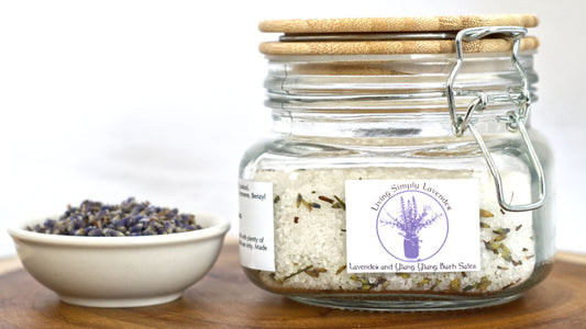 Lavender and Ylang Ylang Bath Salts