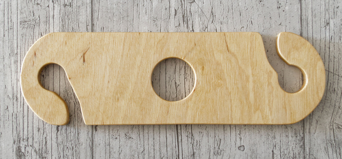 Birch Ply Wine Glass Caddy