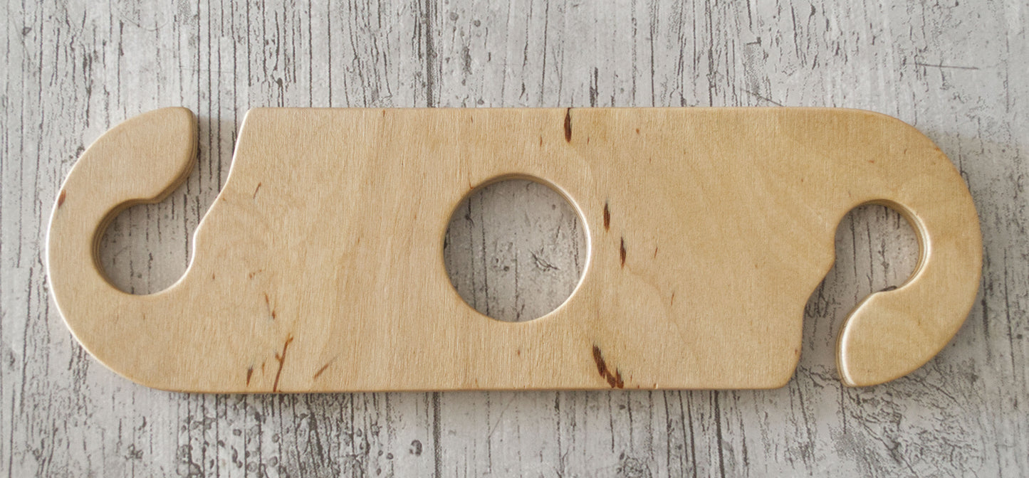 Birch Ply Wine Glass Caddy