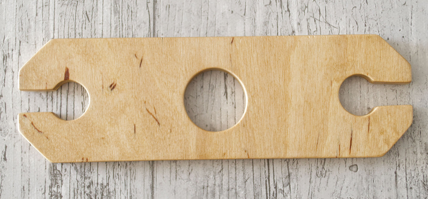 Birch Ply Wine Glass Caddy