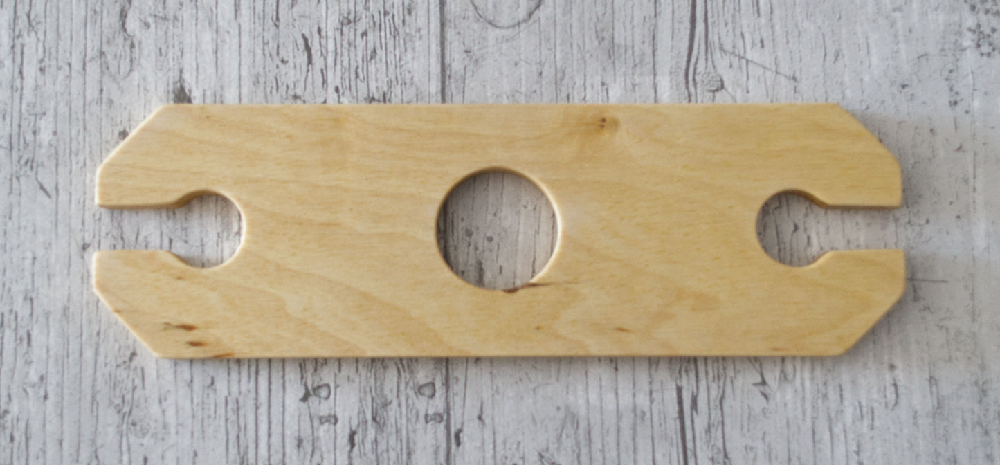 Birch Ply Wine Glass Caddy