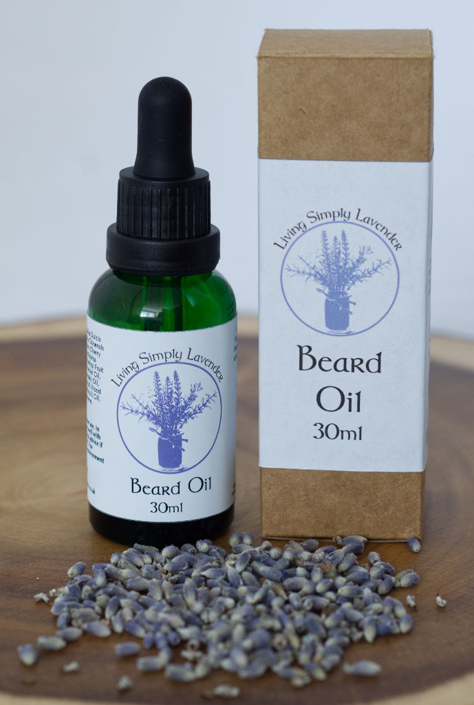 Nourishing beard oil. Made with Lavender, Jojoba, Sandalwood and Patchouli Essential Oils. All natural, vegan friendly, cruelty free. 