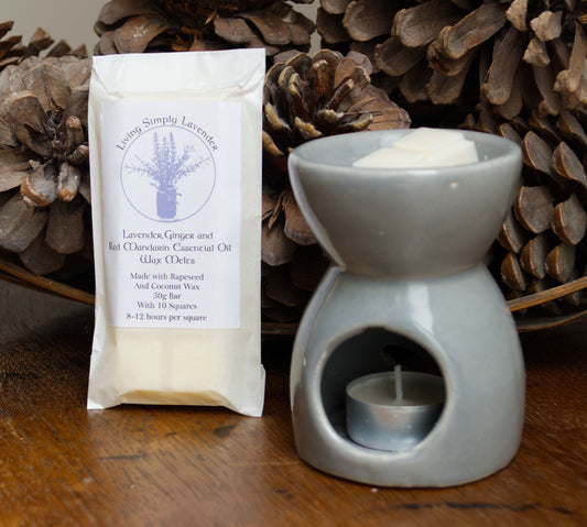 Lavender, Ginger and Red Mandarin Essential Oil Wax Melts