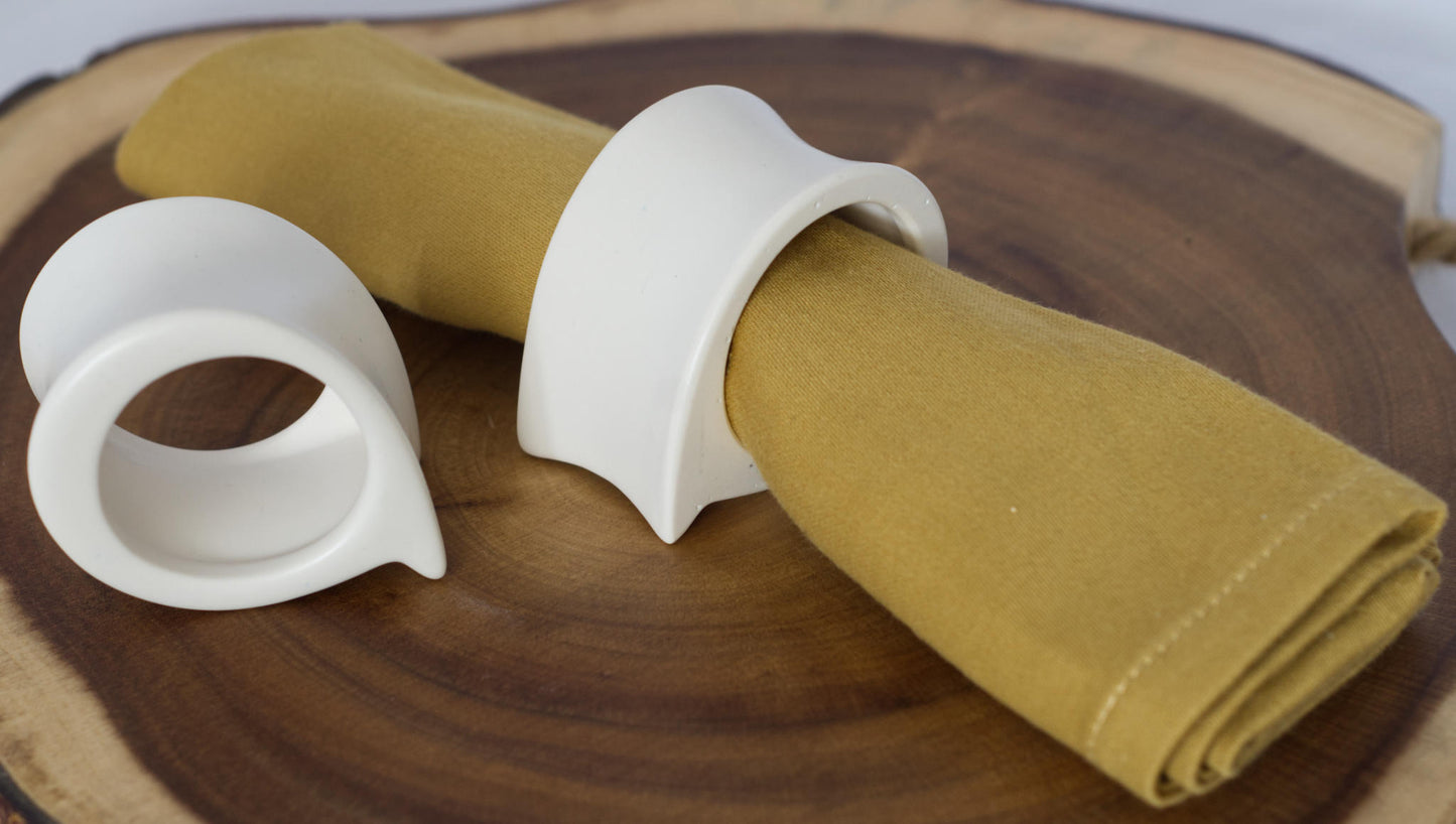 Napkin Rings - Jesmonite