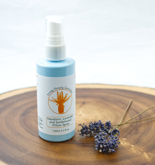 Mandarin, Lavender and Sandalwood Pillow Spray